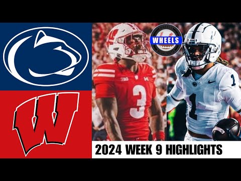 #3 Penn State vs Wisconsin | Full Game Highlights | 2024 College Football Highlights