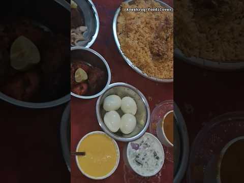 Nonvegplatter #food #muttonbiryani#trending #shorts #asmr