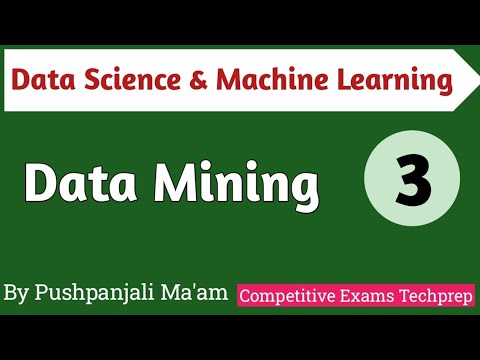 Lec - 1.3 Data Mining in Data Science & Machine Learning in Hindi