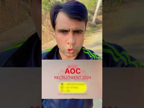 Army ordnance Corps AOC Recruitment 2024 #govjob #governmentjobs #job #viralvideo #trending #trend