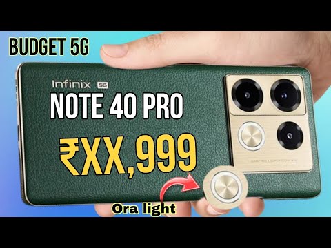 Infinix Note 40 Pro first look 😱 Officially launch in India