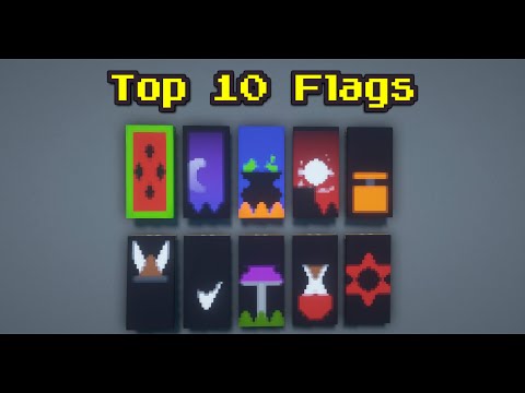 Top 10 Minecraft Banner Tutorial | Part 2