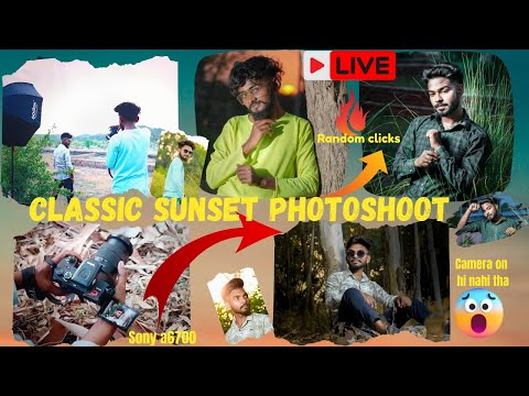 🤩classic⚡ sunset photoshoot ❤‍🔥BTS random photoshoot vlogs Arman pictures akv sony a6700 photoshoot