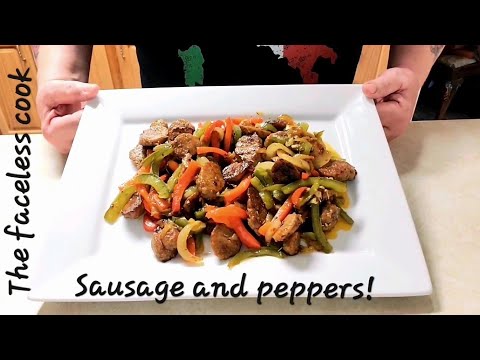 10-1-22  Sausage and peppers that are amazing!