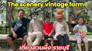 สองเซียน | the scenery vintage farm | เดอะซีนเนอรี่วินเทจฟาร์ม #สวนผึ้ง#ราชบุรี #halloween