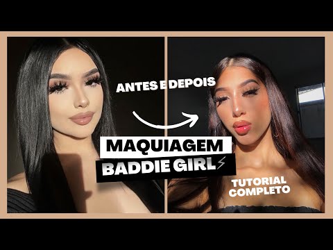 MAKE BADDIE GIRL ⚡️💅🏼 | tutorial completo e fácil ✨