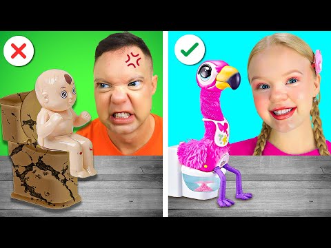 Good Kid vs Bad Kid! Cool Gadget and Parenting Hacks by Crafty Hype