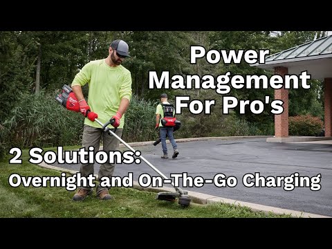 Milwaukee Battery Charging Solutions For PROs | Power Management