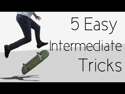 5 Easy Tricks For Intermediate Skateboarders