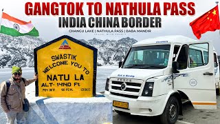 EAST SIKKIM Tour - NATHULA PASS | BABA MANDIR | CHANGU LAKE | Gangtok to INDIA-CHINA Border 🇮🇳🇨🇳