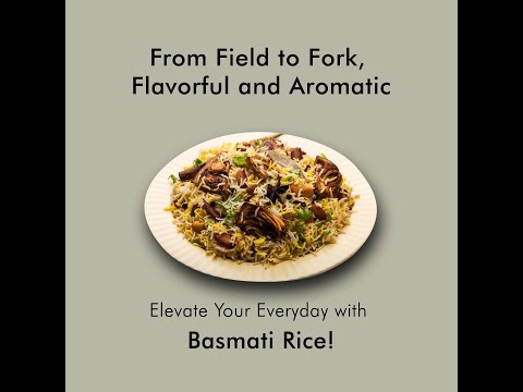 Elevate your everyday dining experience with flavourful and aromatic Basmati rice!