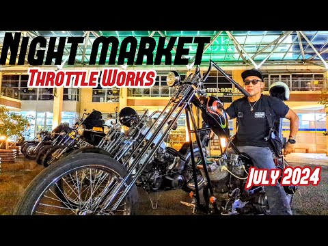 【harley-davidson】 Throttle Works ナイトマーケット2024【ハーレー】【ヴィンテージハーレー】【旧車ハーレー】