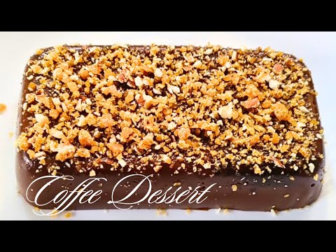 Caramel Coffee Pudding / Caramel Coffee Powder and Corn flour Dessert