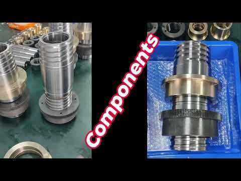 Unscrew Components | Grinding process | Unscrew Mold