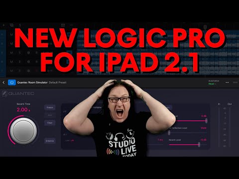 New Logic Pro for iPad 2.1 Update - How To App on iOS! - EP 1487 S13