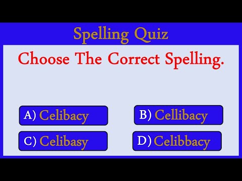 Spelling Quiz 56: Can You Score 15/15?