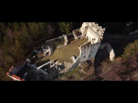 4K Aerial Footage of Burgruine Hohenwang Like You've Never Seen