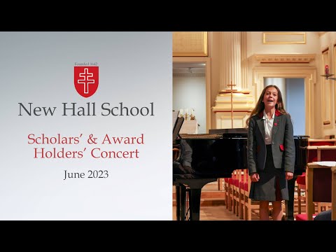 New Hall School's Music Department Presents the Scholar's & Award Holders' Concert