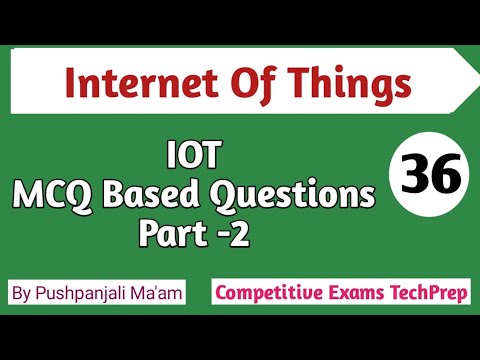 Iot MCQ based Questions Part -2 || Iot in hindi