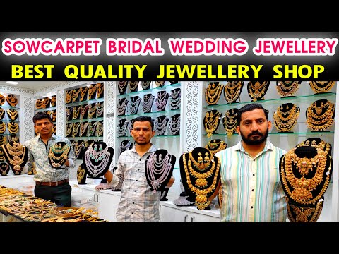 Sowcarpet Best Bridal Set Jewellery Shop👌👌 Bridal Set Jewellery, Wedding Jewellery, 1pcs Courier