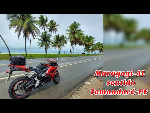 Diário de Viagem - 5.900km de cbr600rr - PARTE 05 (Barra de São Miguel-AL sentido Tamandaré-PE)