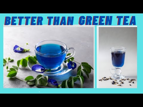 BLUE TEA FOR WEIGHT LOSS. Better than Green. #weightlosstea #bluetea