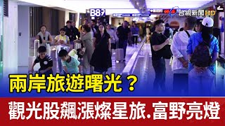 兩岸旅遊曙光？ 觀光股飆漲燦星旅.富野亮燈