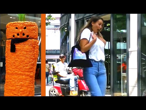 She didn't expect The Carrot would Scare her !! Angry Carrot Prank !!