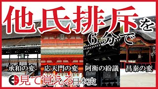 【平安時代】40 忙しい人のための藤原氏他氏排斥運動【日本史】