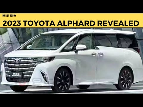 2023 Toyota Alphard Revealed | 2023 Alphard and Vellfire #toyota #toyotaalphard