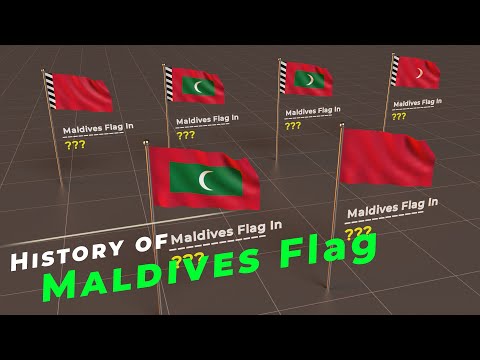 History of Maldives Flag | Timeline of Maldives Flags | Flags of the world |