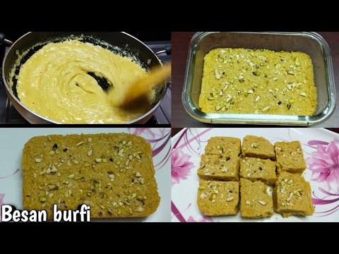 How to make Besan burfi || besan burfi recipes