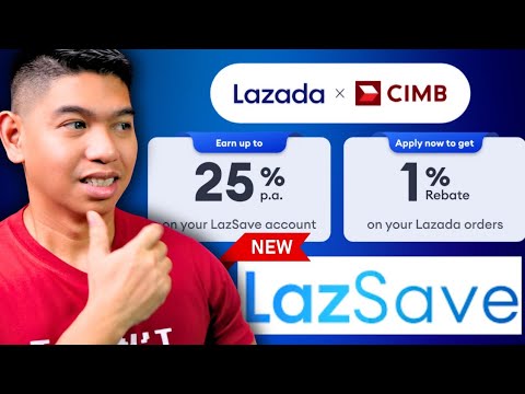 NEW LazSave by CIMB - 5% P.A. BASE Interest? Mas Malaki Vs. Seabank? PangIpon o PangGastos sa Lazada