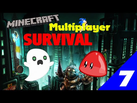 Minecraft Survival Multiplayer: Part 7 -SHEEPIES!- (With RedGooGammar)