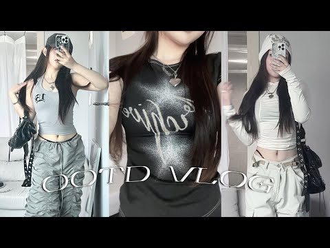 OOTD VLOG • 쇼핑템 언박싱하고 한강 피크닉가고 주말모음zip (패션하울, 배디, 스컬프터, 데일리룩, 여름코디 )