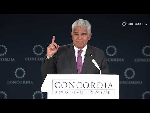 Opening & Keynote Remarks: H.E. José Raúl Mulino (Translation) | 2024 Concordia Annual Summit