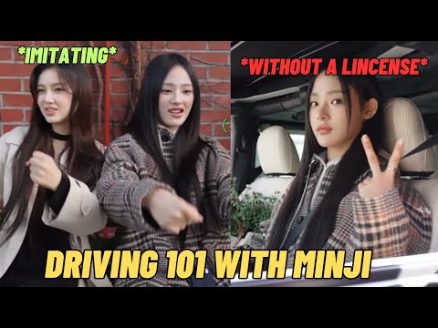 Danielle’s reaction to Minji wanting to drive