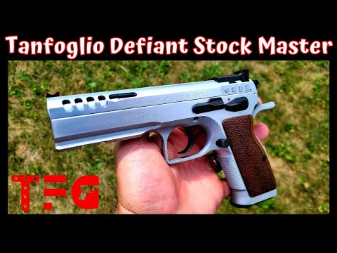 Tanfoglio Defiant Stock Master (Best 9mm?) - TheFirearmGuy