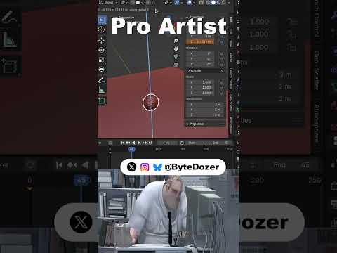 Noob vs Pro artist: Animating a Ball #blendertutorial #blender #blendercommunity #blender3d #b3d