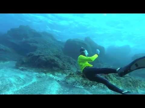 12月の八丈島で珊瑚と素潜り！Recreational Freediving in Japan