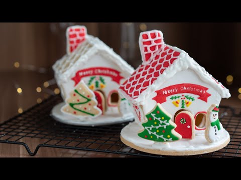 自制超可爱姜饼屋 Gingerbread house