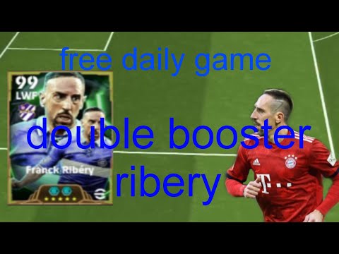 free double booster ribery 😍 in free daily game