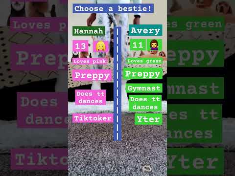 choose a bestie! #choose #comment #subscribe #dancetrends #dance #danceshorts #tiktokdancetrend #tt