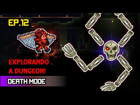 SKELETRON COM QUATRO BRAÇOS?! - Terraria Calamity Death Mode EP. 12