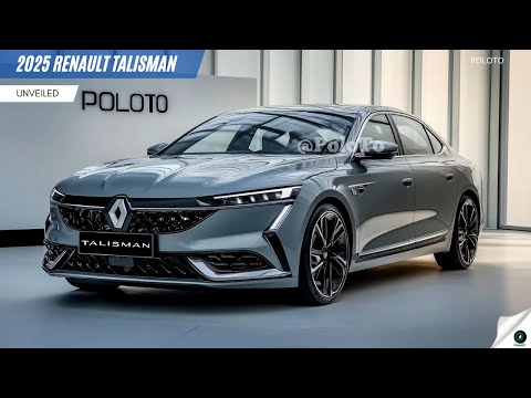 New 2025 Renault Talisman Unveiled - sedan with advanced looks and technology!