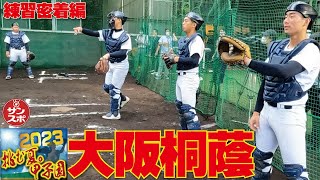 【2023挑む夏。甲子園】３年連続の夏出場を目指す大阪桐蔭。雨天の中、熱のこもった練習をみせていただきました。