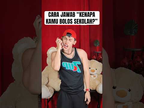 CARA JAWAB “KENAPA KAMU BOLOS SEKOLAH?“ | TREND DC / TUTORIAL DANCE “GAK TAU HHHHH” SUARA ANGIN LUCU