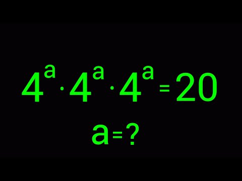 Germany | Very Nice Olympiad Math | Exponential Problem