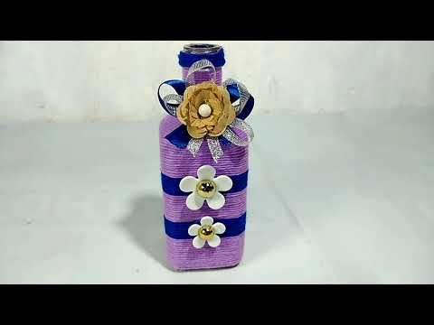 Bottle Art / Glass Bottle Craft (Bottle Decoration) by Anak Bukid