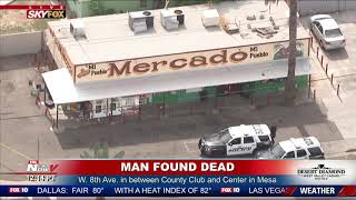 DEATH INVESTIGATION: Police find man dead in Mesa, AZ market (FNN)